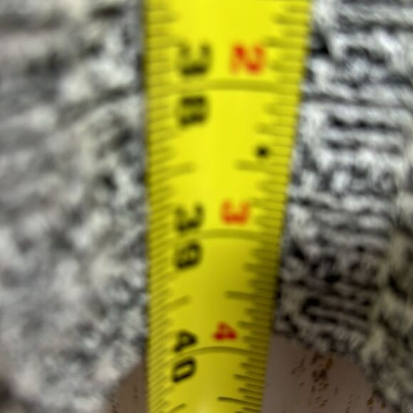 Ming Wang Tweed Knit Shift Dress with White Sleeves Size L Classic Workwear - Picture 15 of 16